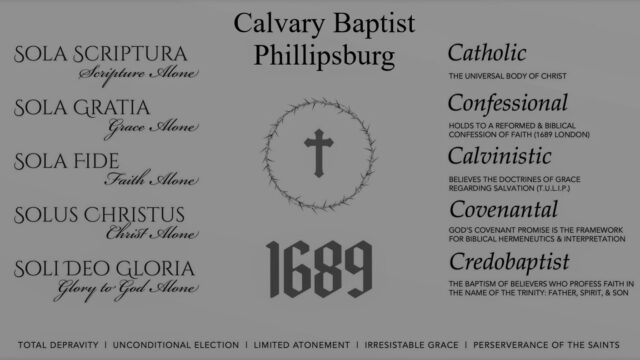 calvary baptist phillipsburg 1689