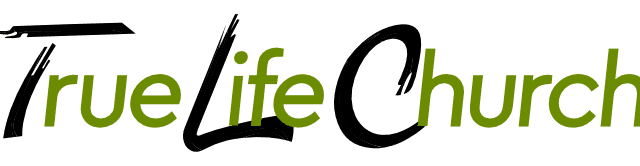 true life church black logo