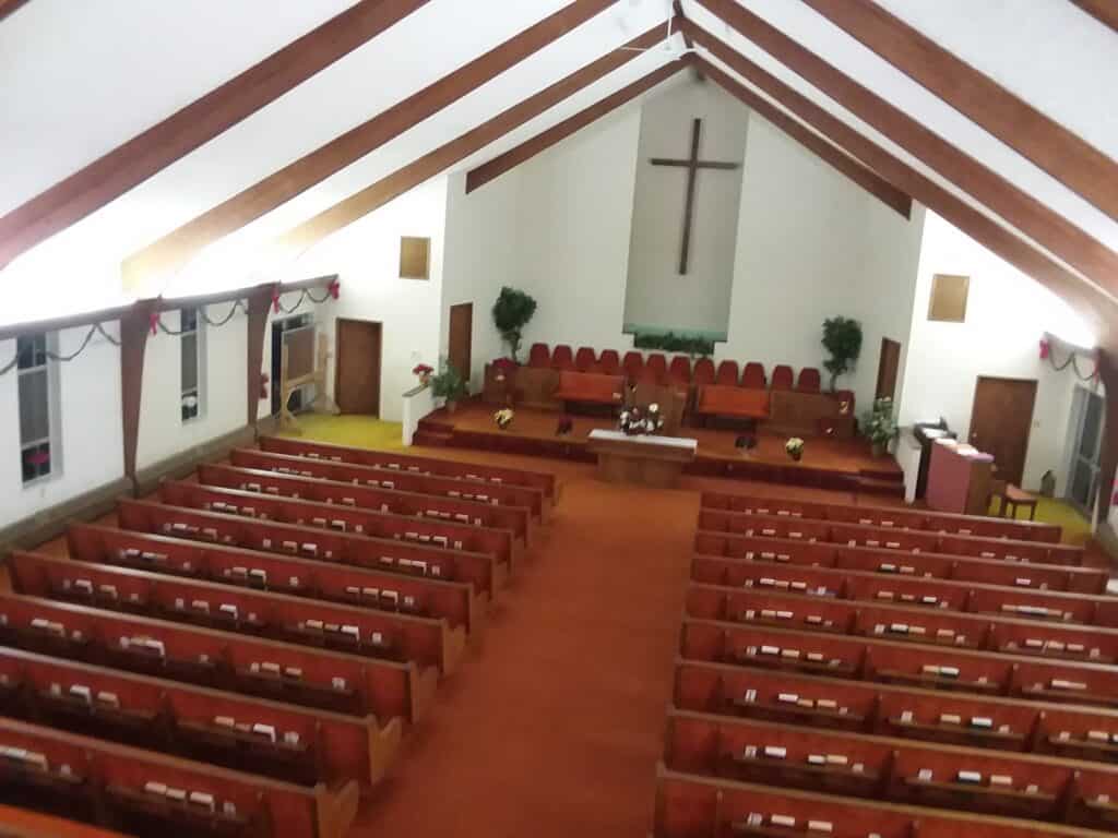 church auditorium